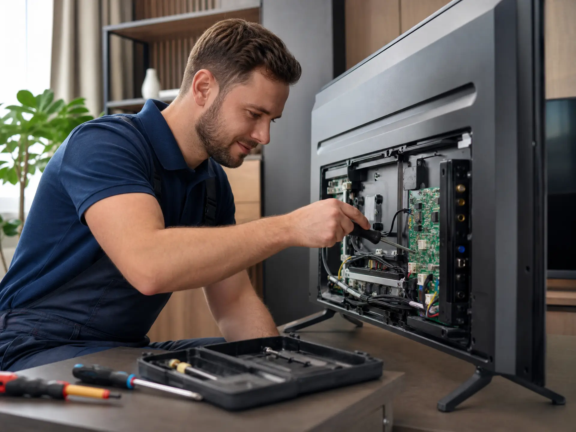 Professional TV repair service in Dubai