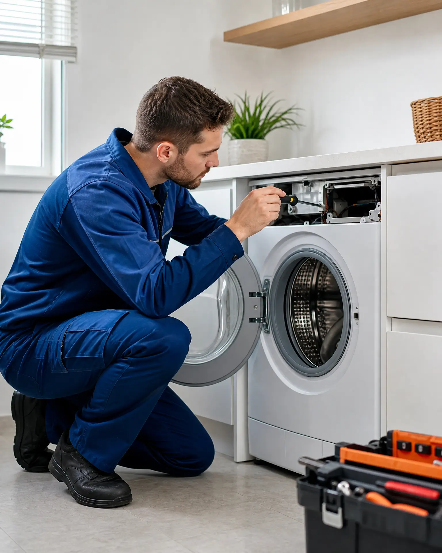 Washing machine repair technician in Dubai