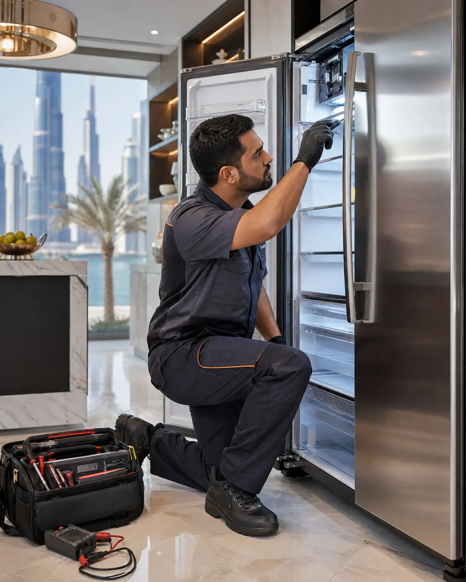 Refrigerator repair service in Dubai